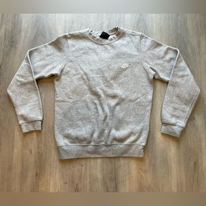Mens small grey Nike crewneck